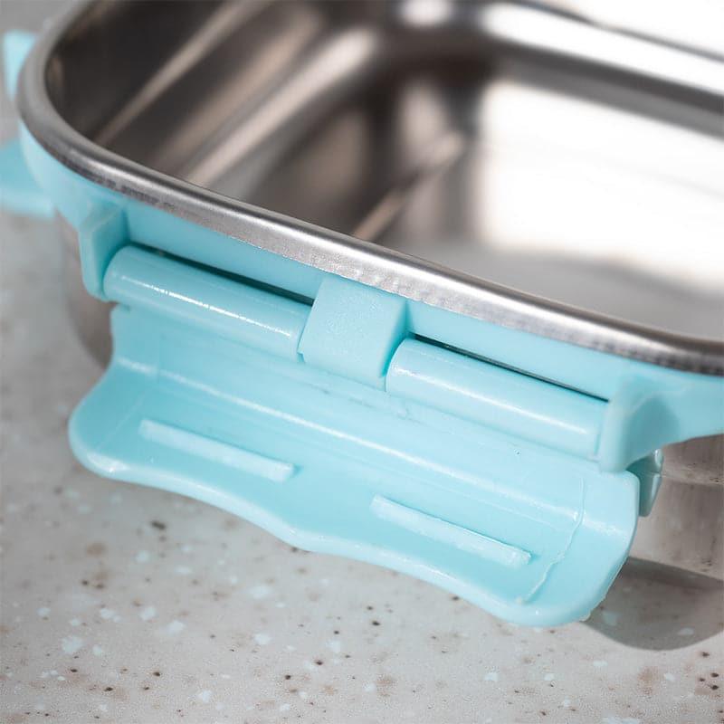 Tiffin Box & Storage Box - Hotserve Stainless Steel Lunch Box (Cyan) - 450 ML