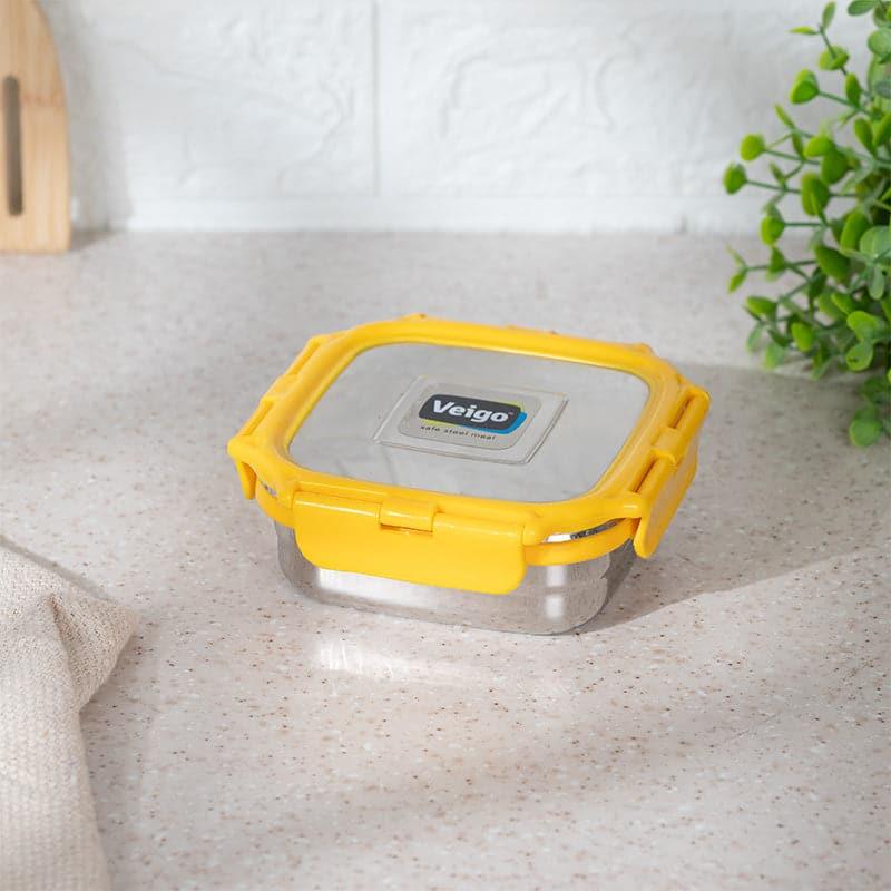 Buy Hotspot Airtight Lunch Box (Yellow) - 330 ML Tiffin Box & Storage Box from Vaaree