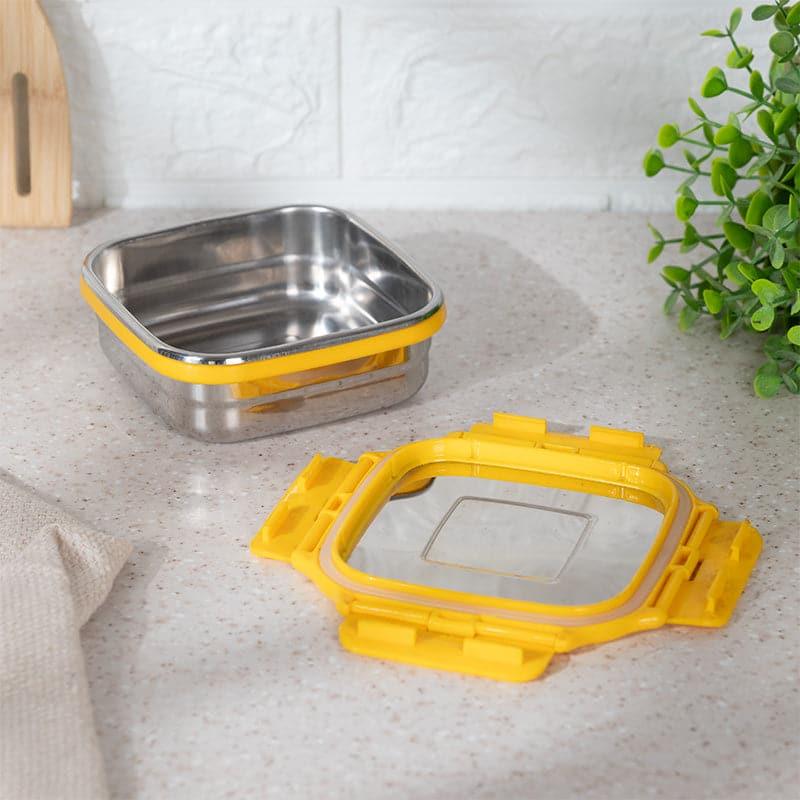 Buy Hotspot Airtight Lunch Box (Yellow) - 330 ML Tiffin Box & Storage Box from Vaaree