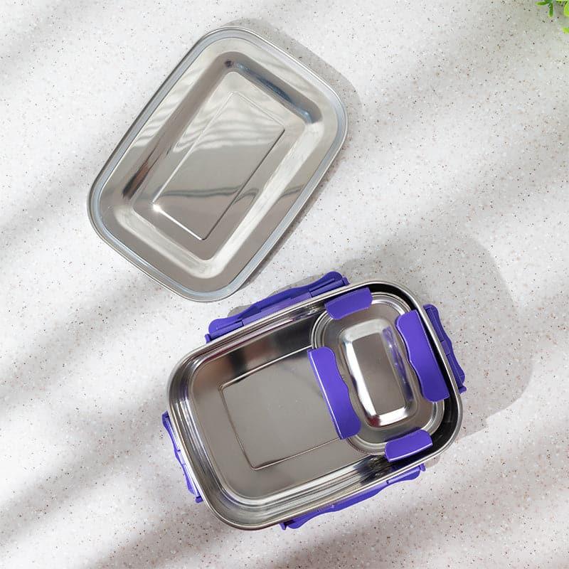 Buy Ligo Violet Lunch Box (950/200 ML) - Two Piece Set Tiffin Box & Storage Box from Vaaree