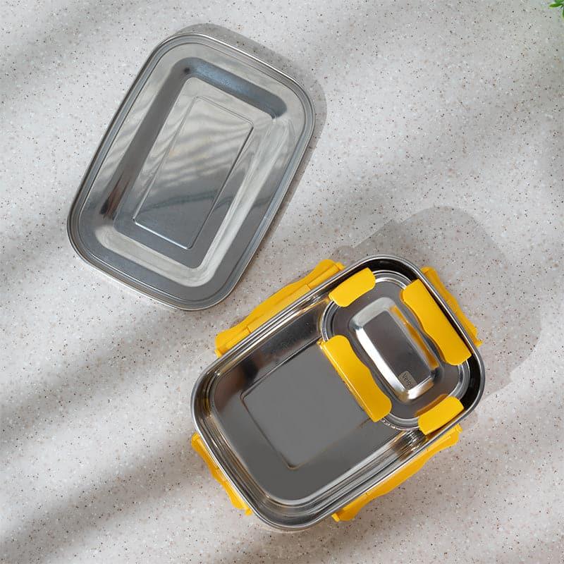 Buy Ligo Yellow Lunch Box (950/200 ML) - Two Piece Set Tiffin Box & Storage Box from Vaaree