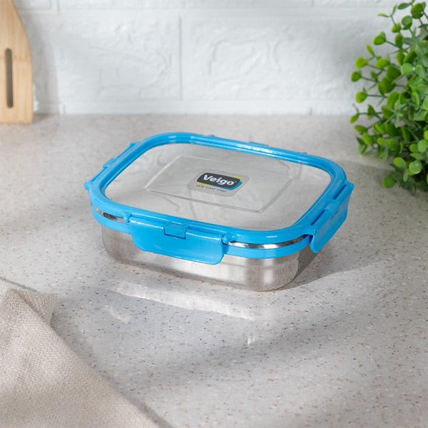 Tiffin Box & Storage Box - Meal Mate Lunch Box (Light Blue) - 630 ML