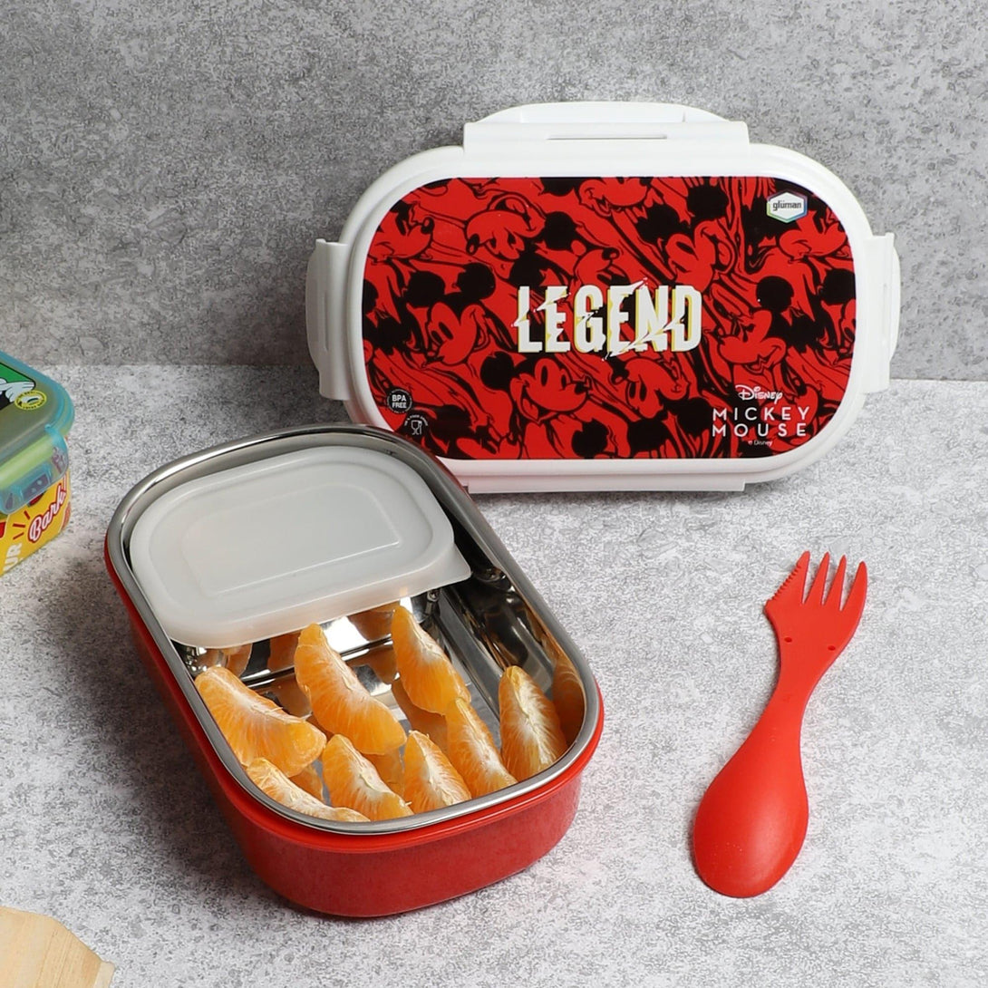 Tiffin Box & Storage Box - Mickey Legend Lunch Box - 800 ML
