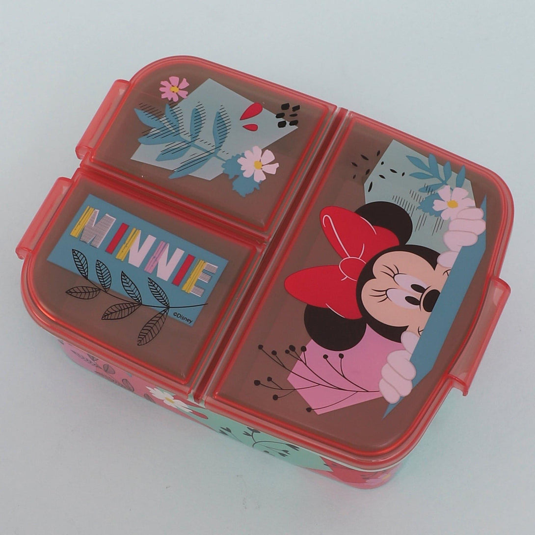 Tiffins & Lunch Box - Minnie Lunch Box With Compartments - 390 ML