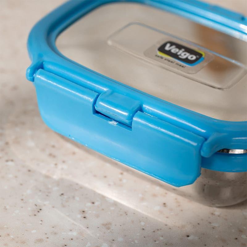 Tiffin Box & Storage Box - Omera Insulated Lunch Box (Light Blue) - 180 ML