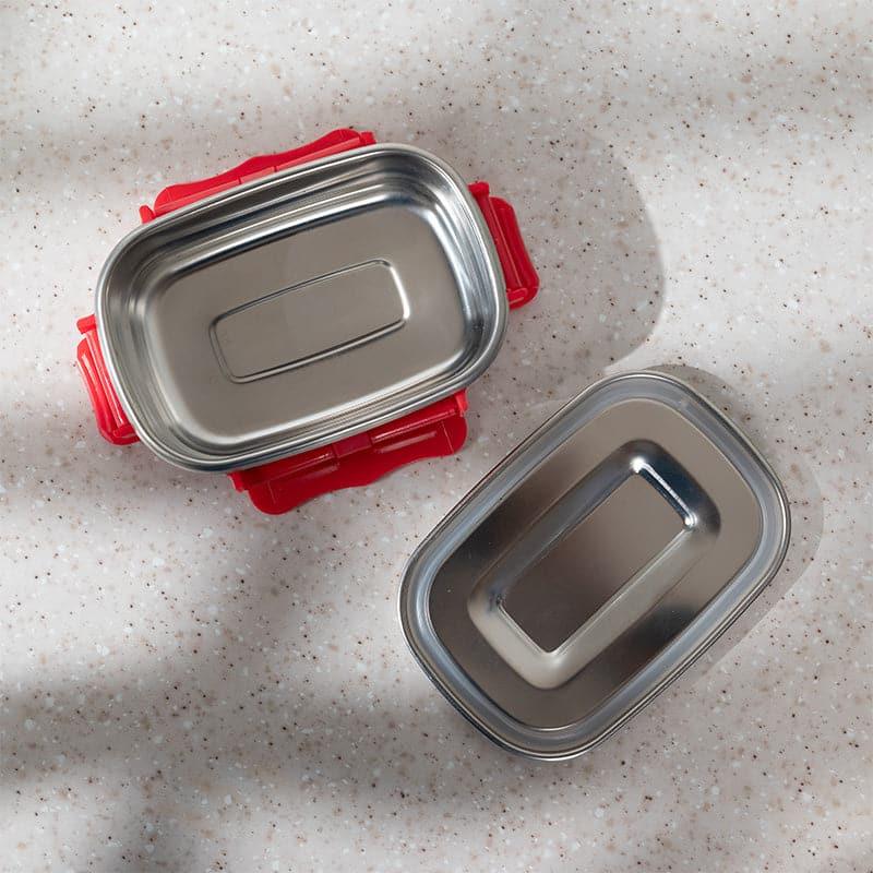 Buy Savory Insulated Steel Lunch Box (Red) - 200 ML Tiffin Box & Storage Box from Vaaree