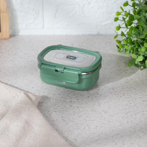 Tiffin Box & Storage Box - Savory Sam Insulated Lunch Box (Green) - 180 ML