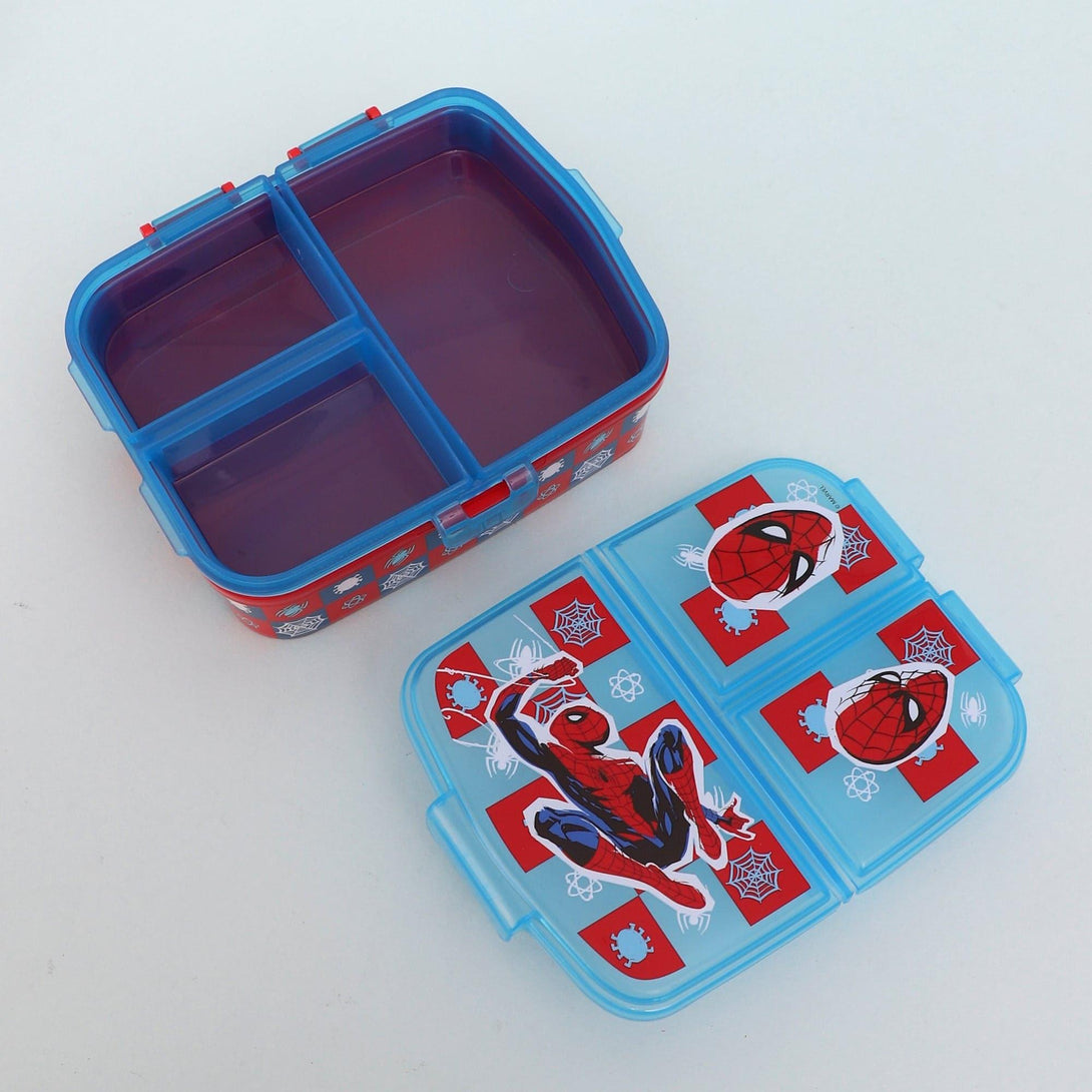 Tiffins & Lunch Box - Spider Man Lunch Box With Compartments - 500 ML