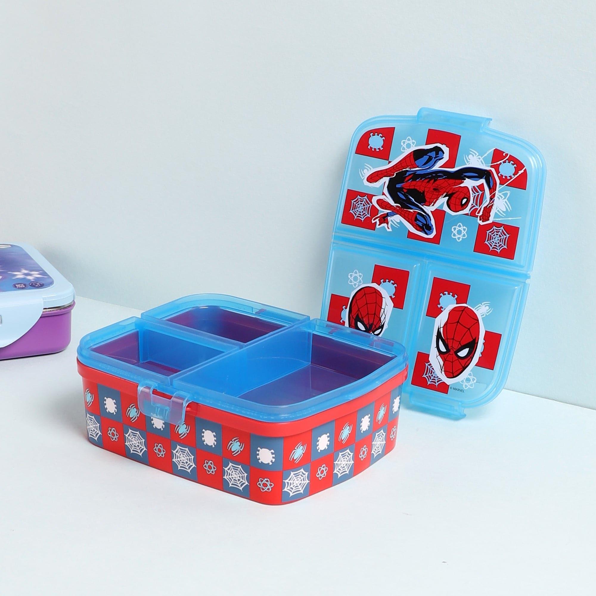 Buy Spider Man Lunch Box With Compartments - 500 ML Tiffins & Lunch Box from Vaaree