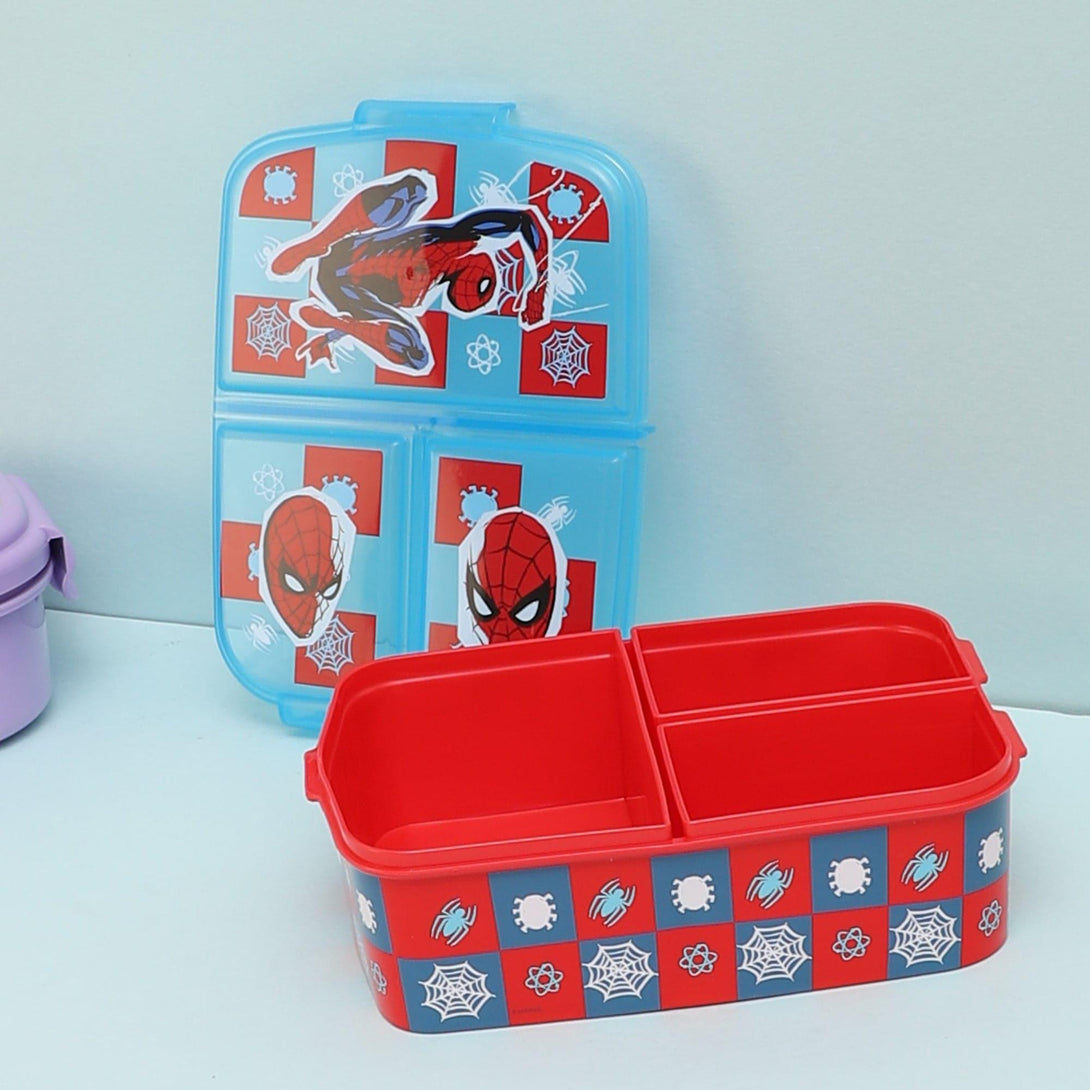 Tiffin Box & Storage Box - Spider Power Lunch Box With Compartments