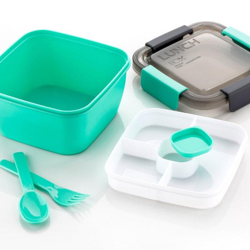 Tiffin Box & Storage Box - Taste Lock Lunch Box (1400 ML) - Turquoise