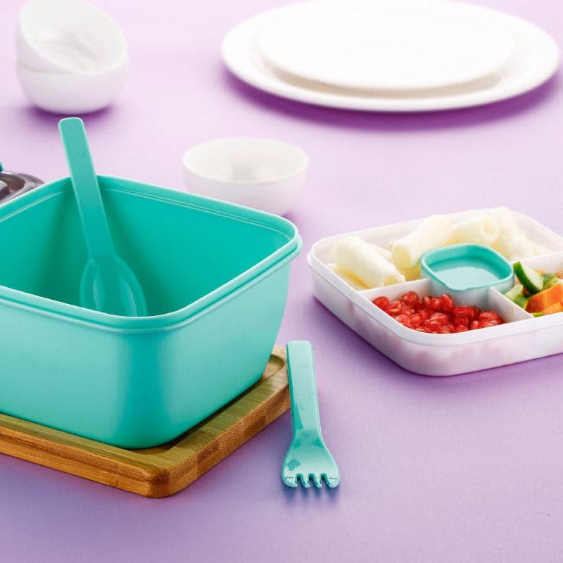 Tiffin Box & Storage Box - Taste Lock Lunch Box (1400 ML) - Turquoise