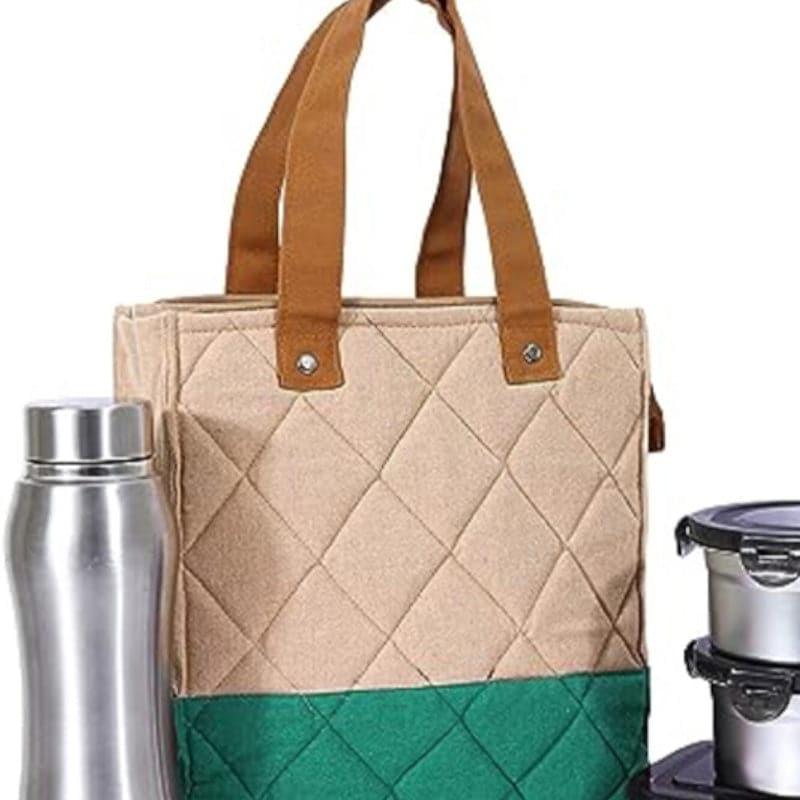 Tiffin Box & Storage Box - Tasty Tote Lunch Combo (Green) - Set Of Five