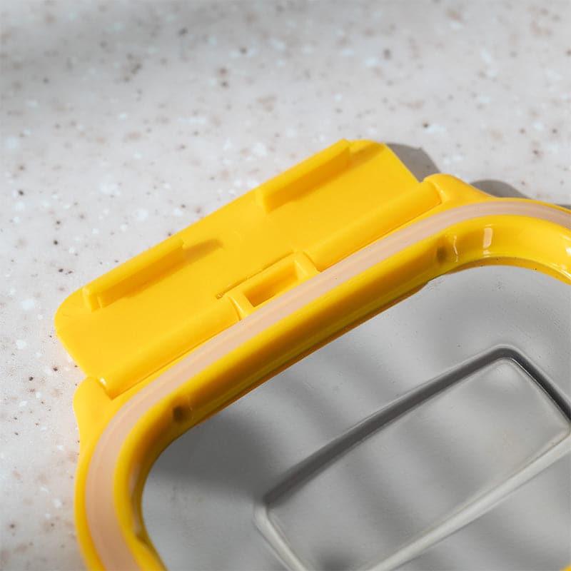Tiffin Box & Storage Box - Yum Lock Insulated Lunch Box (Yellow) - 180 ML