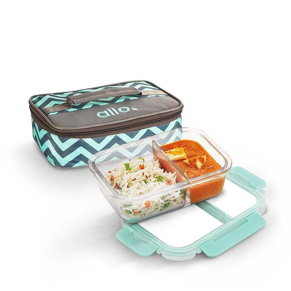 Tiffin Box - Casper Lunchbox With Bag (Grey) - 580 ML