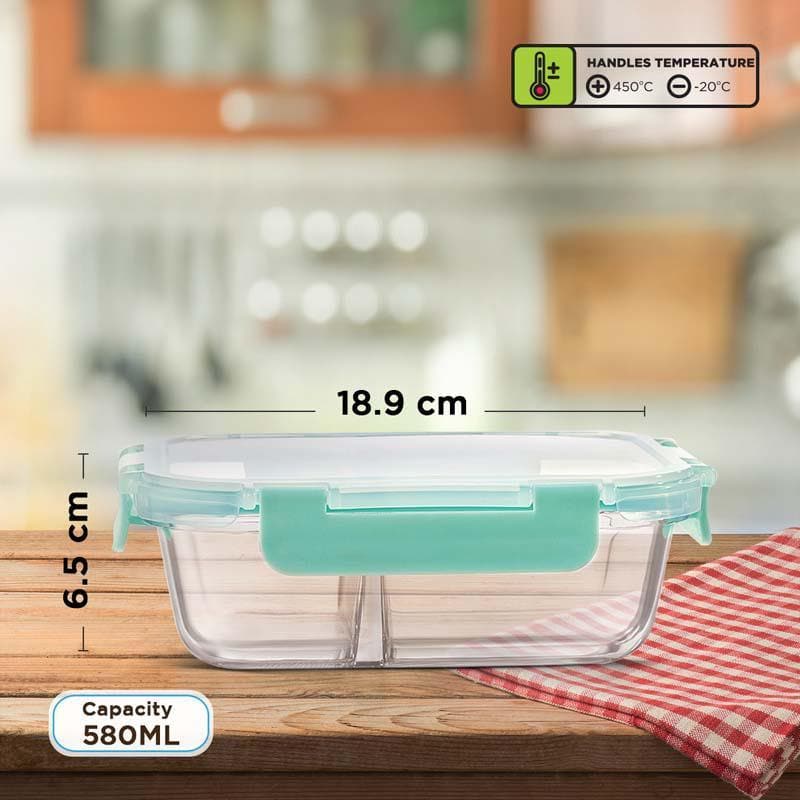 Tiffin Box - Casper Lunchbox With Bag (Grey) - 580 ML