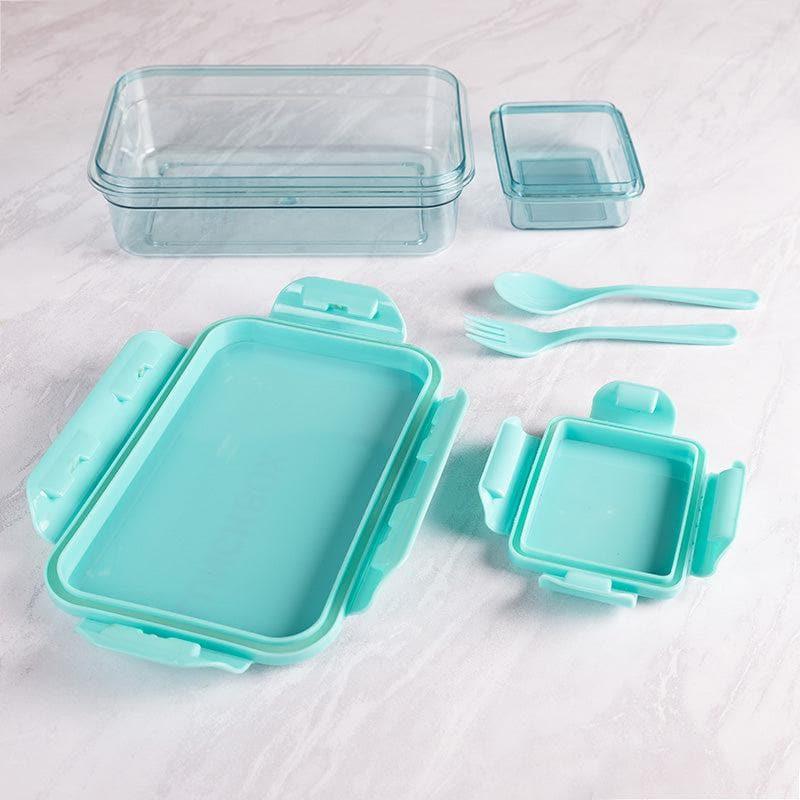 Buy Daxton Lunch Box - Turquoise Tiffins & Lunch Box from Vaaree