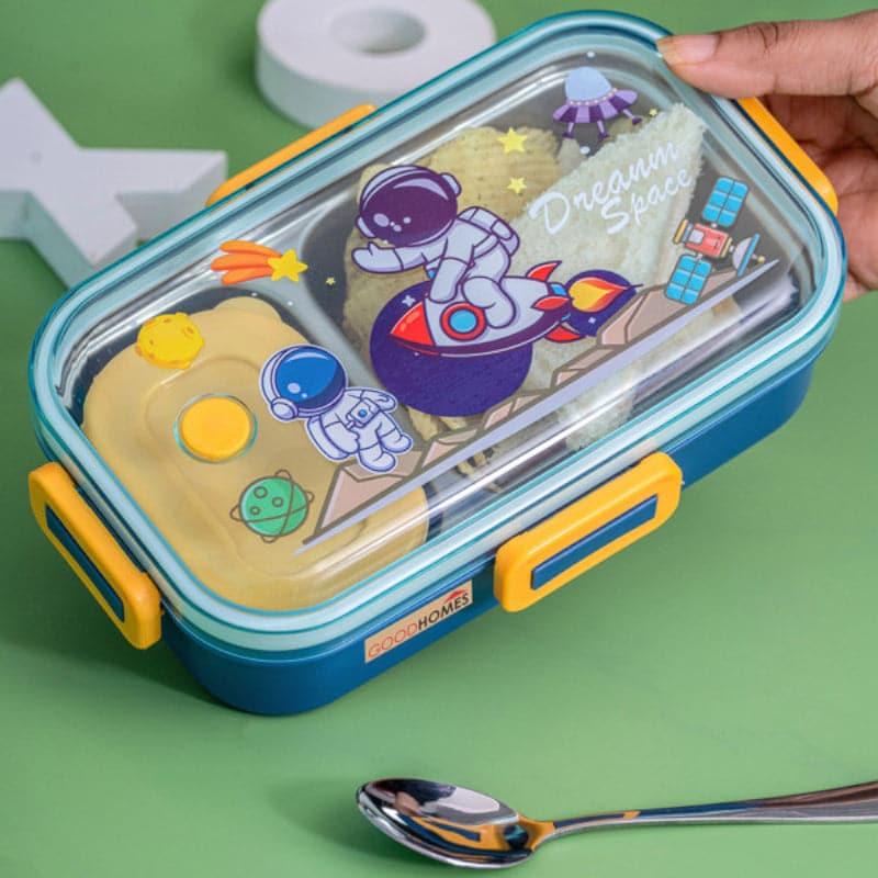 Buy Space Craft Kids Lunch Box With Container & Spoon - 700 ML Tiffins & Lunch Box from Vaaree