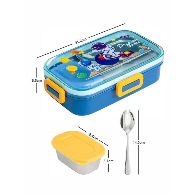 Buy Space Craft Kids Lunch Box With Container & Spoon - 700 ML Tiffins & Lunch Box from Vaaree