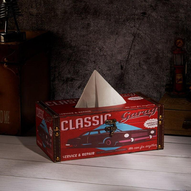 Buy Classic Garage Tissue Box Tissue Holder from Vaaree