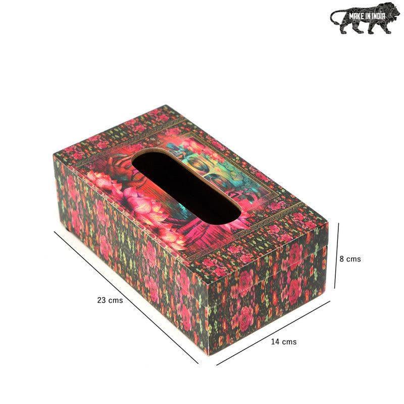 Tissue Holder - Deniska Floral Tissue Box