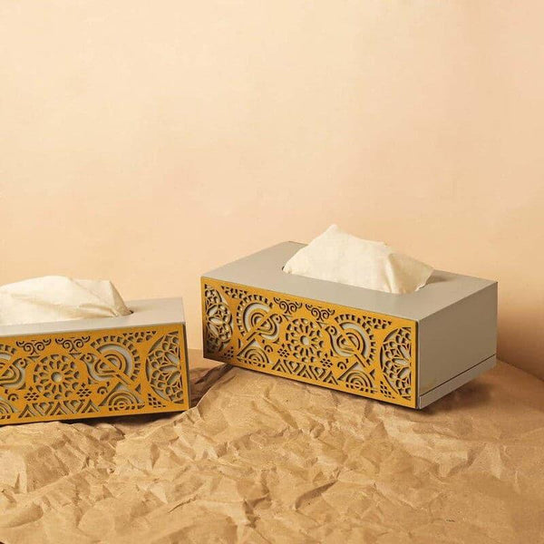 Tissue Holder - Kasha Ethnic Tissue Box