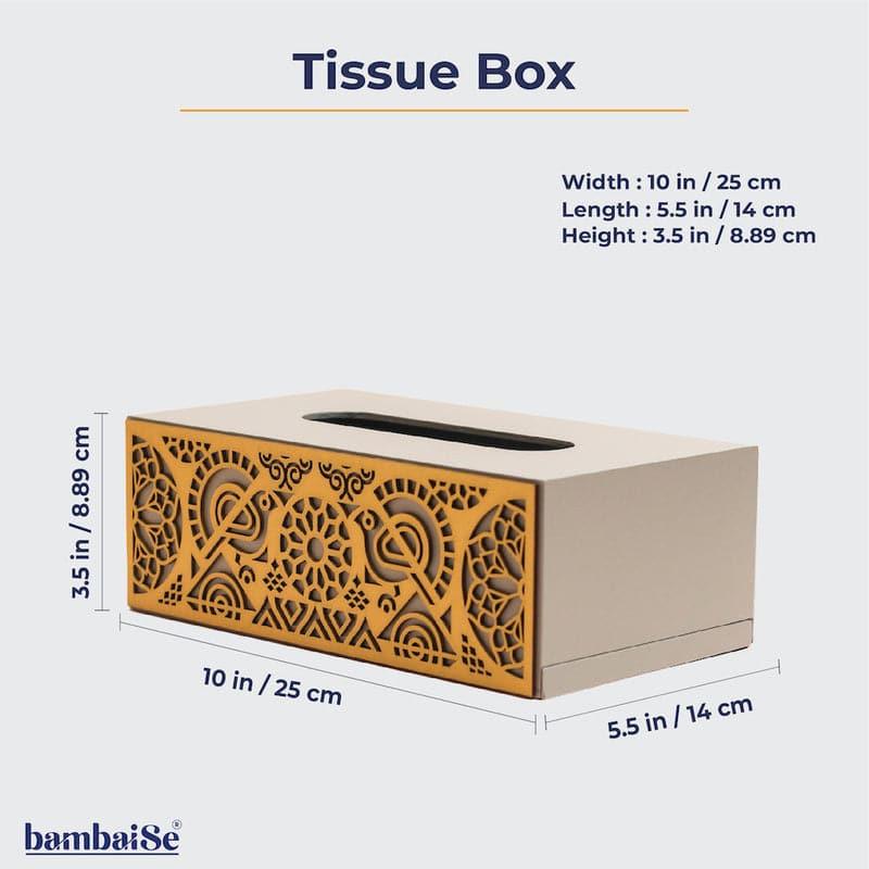 Tissue Holder - Kasha Ethnic Tissue Box