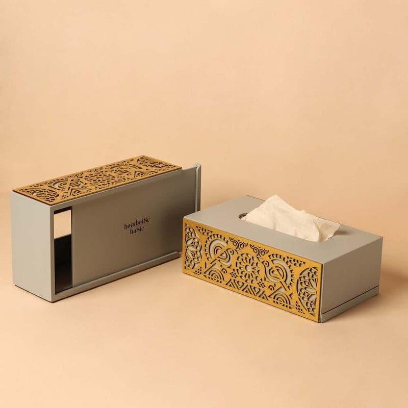 Tissue Holder - Kasha Ethnic Tissue Box