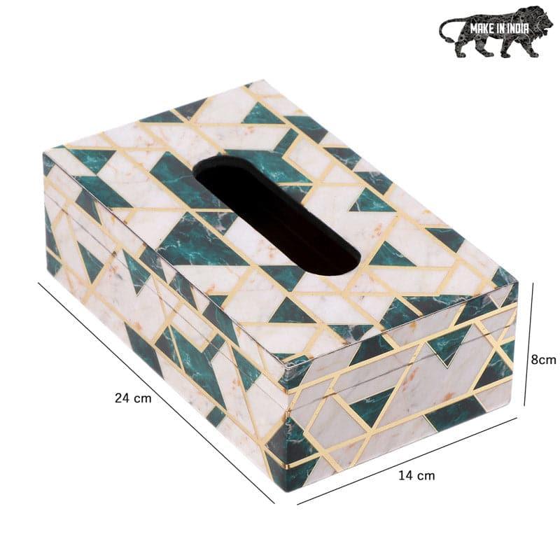 Buy Nava Geometric Tissue Box Tissue Holder from Vaaree