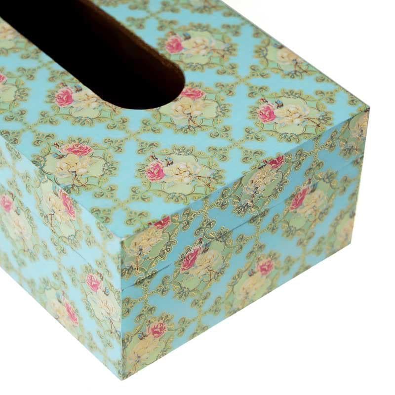 Tissue Holder - Rose Emboss Tissue Box