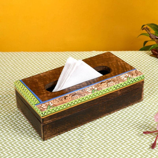 Tissue Holder - Taponay Madhubani Tissue Box