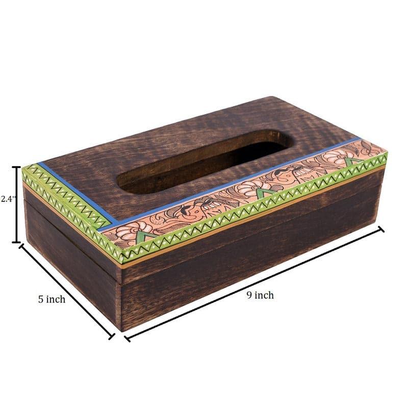 Tissue Holder - Taponay Madhubani Tissue Box