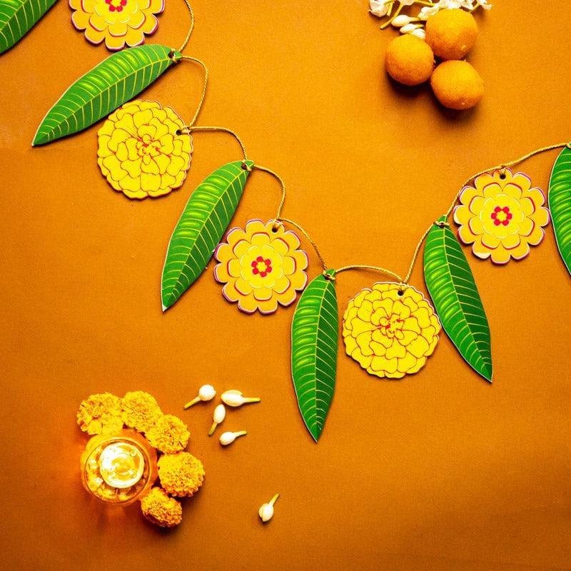 Buy Flower And Mango Leaf Festive Toran Toran from Vaaree