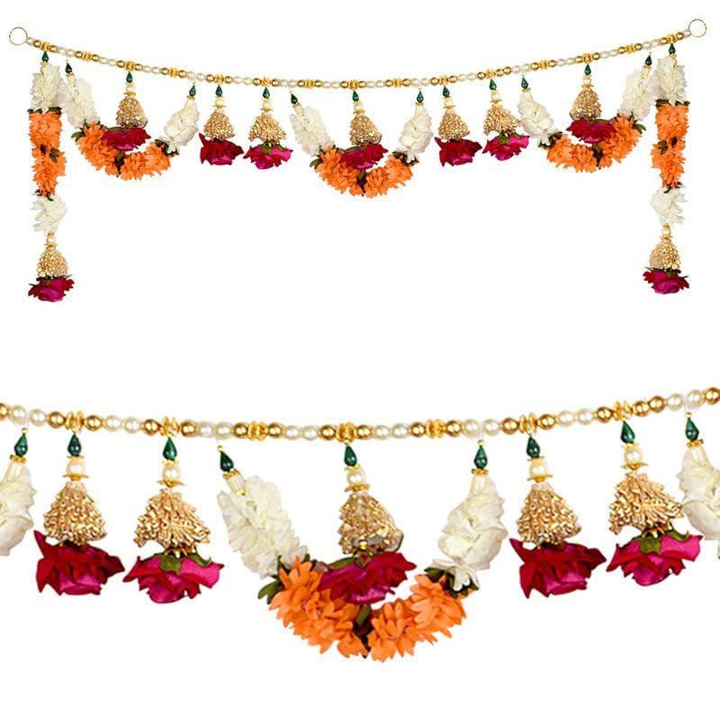 Buy Graceful Floral Toran With Side Latkan Toran from Vaaree