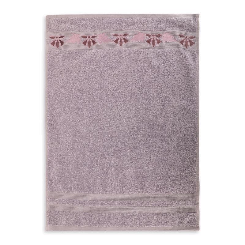 Buy Boho Buff Towel (Grey) - Four Piece Set Towel Sets from Vaaree