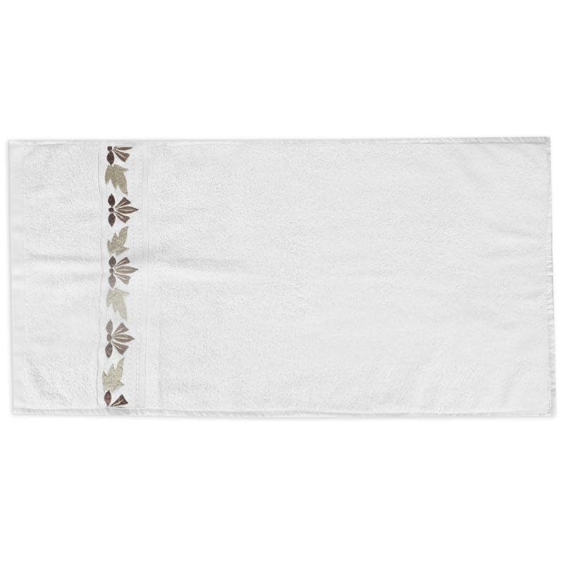 Buy Boho Buff Towel (White) - Four Piece Set Towel Sets from Vaaree