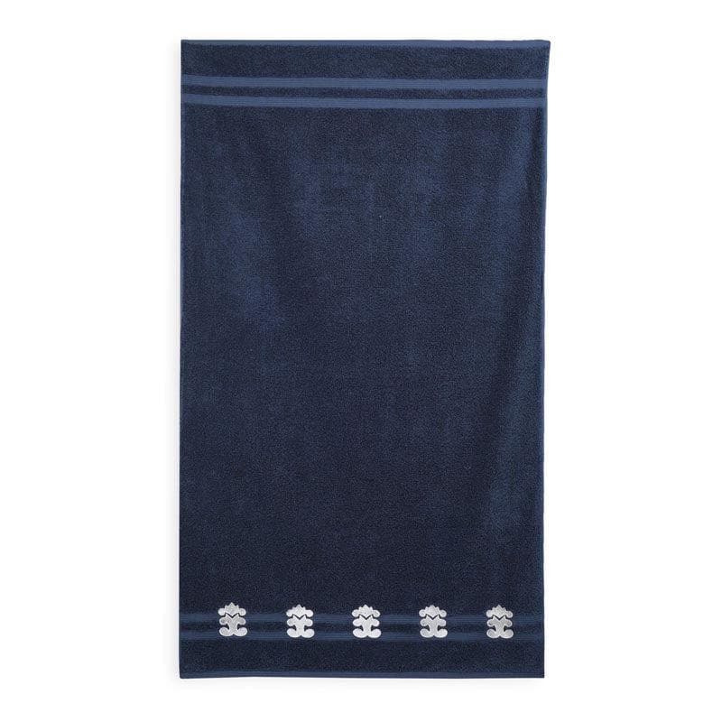 Buy Charmchic Bath Towel (Navy) - Four Piece Set Towel Sets from Vaaree