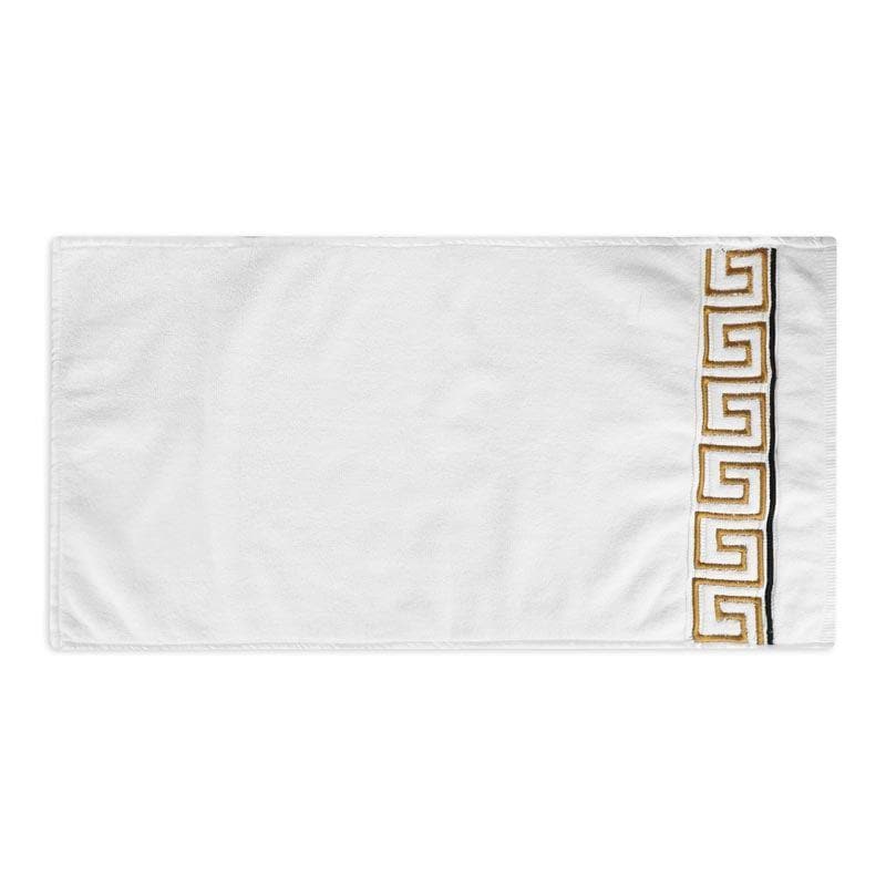 Buy Greek Key Towel (White) - Four Piece Set Towel Sets from Vaaree