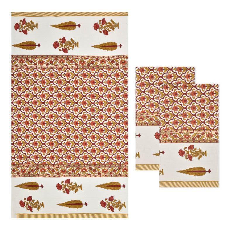 Buy Towel Sets - Mriksha Waffle Towel Combo - Set Of Three at Vaaree online
