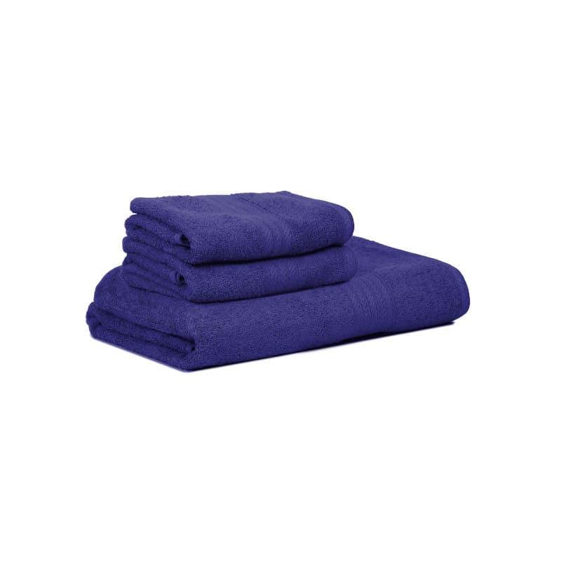 Buy Plush Pamper Towel (Blue) - Three Piece Set Towel Sets from Vaaree