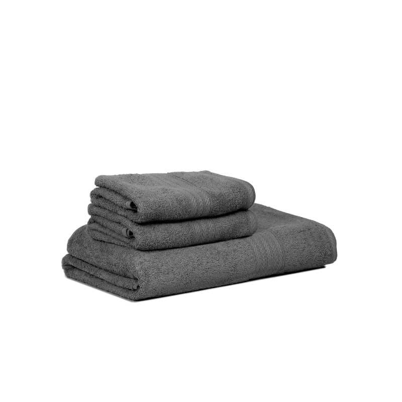 Buy Plush Pamper Towel (Grey) - Three Piece Set Towel Sets from Vaaree