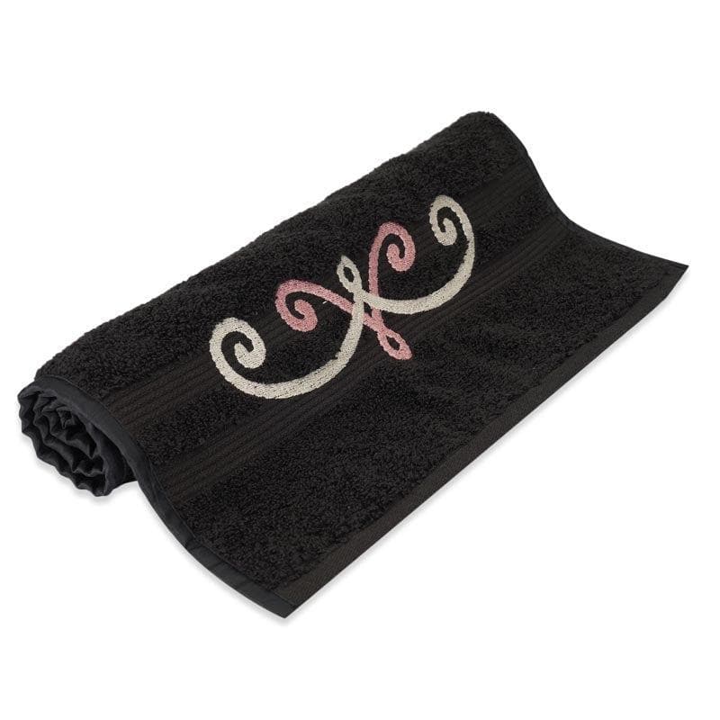 Buy Plush Wrap Towel (Black) - Set Of Four Towel Sets from Vaaree