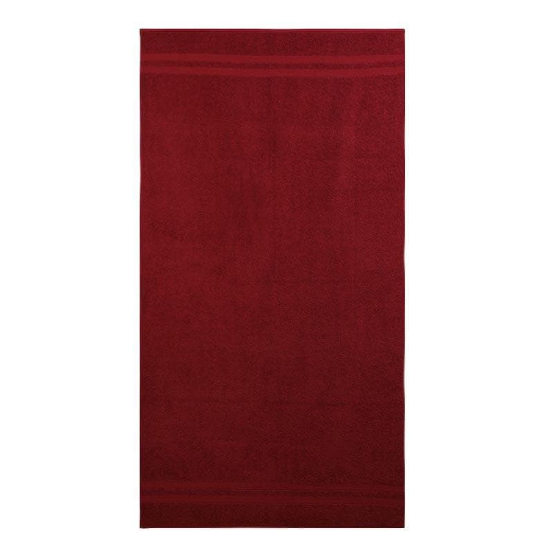 Buy Squishy Mushy Towel (Maroon) - Set Of Eight Towel Sets from Vaaree