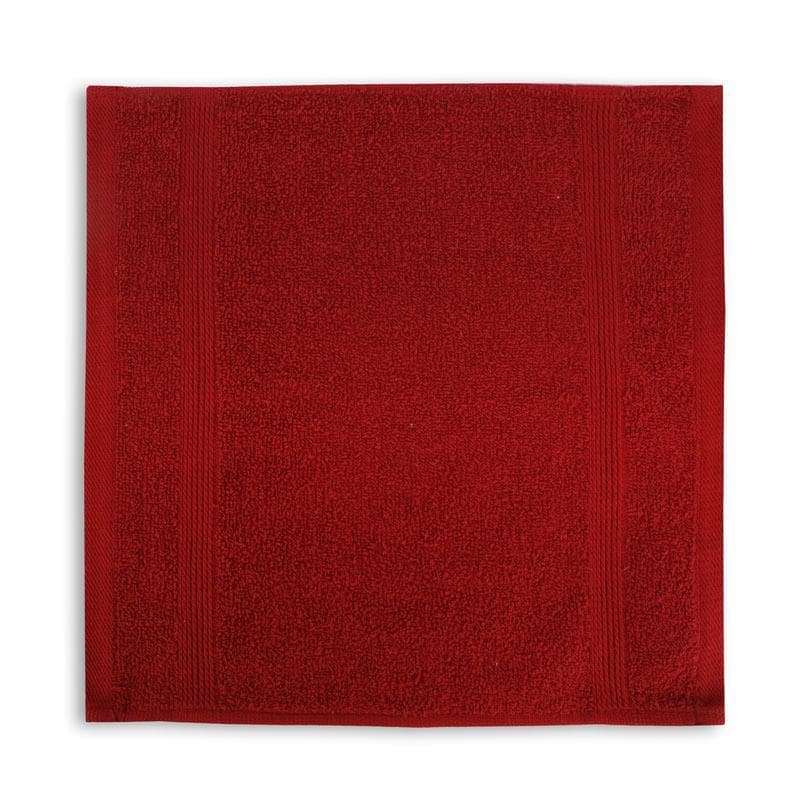 Buy Squishy Mushy Towel (Maroon) - Set Of Eight Towel Sets from Vaaree