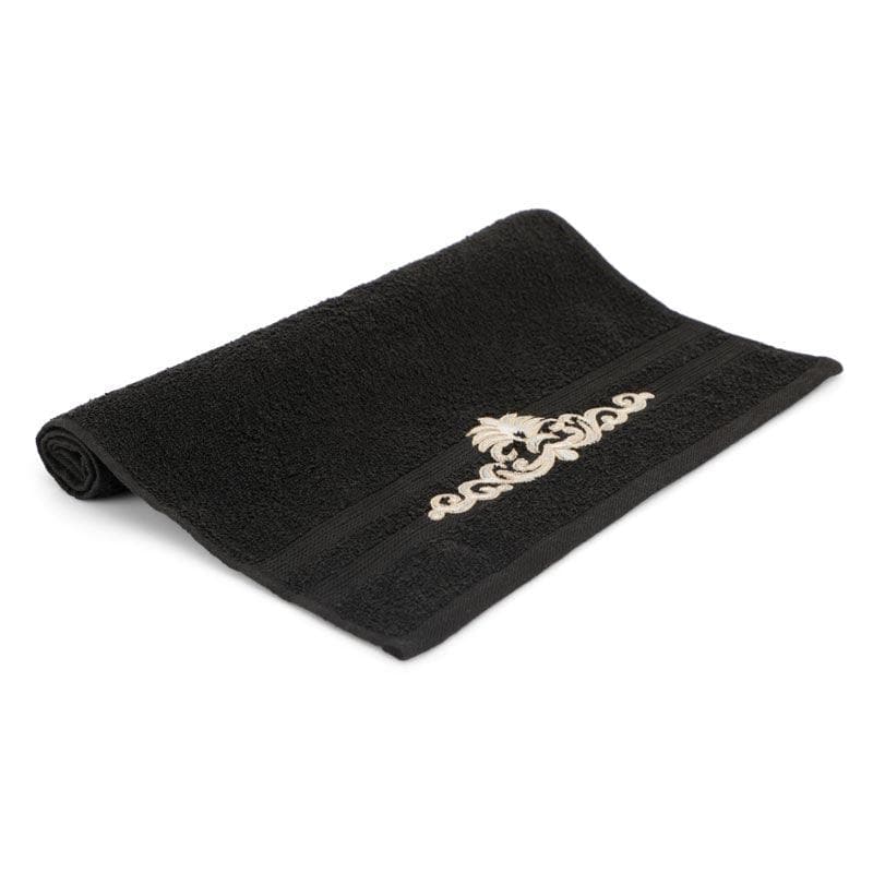 Buy Stacey Towel (Black) - Set Of Four Towel Sets from Vaaree