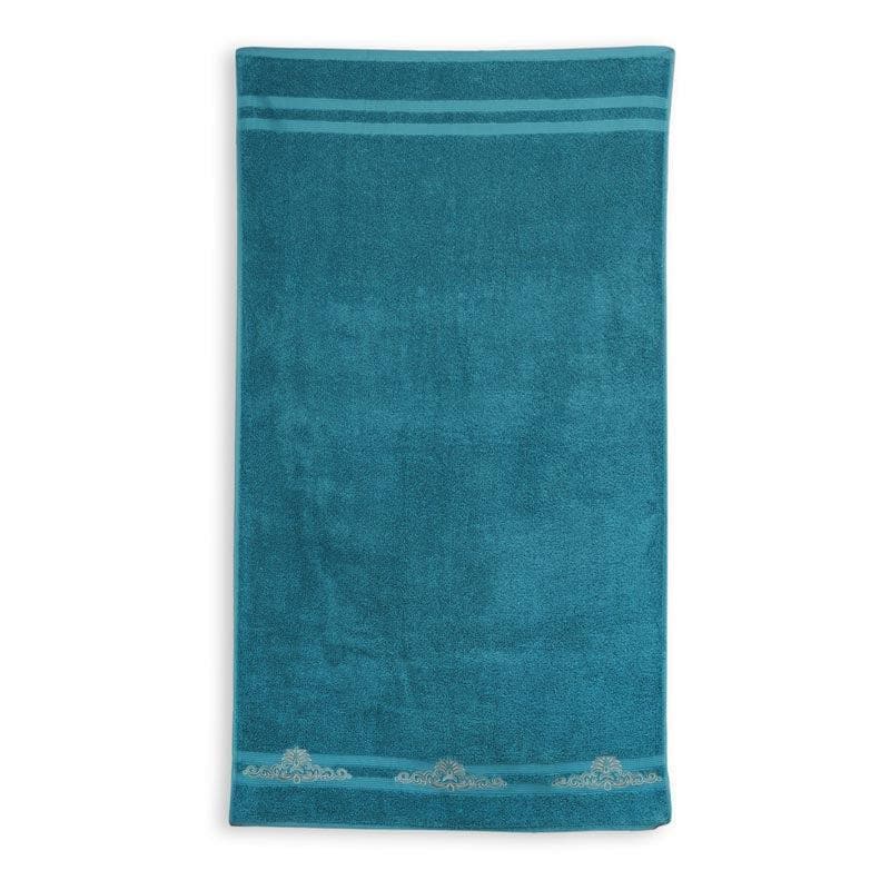 Buy Stacey Towel (Blue) - Set Of Four Towel Sets from Vaaree