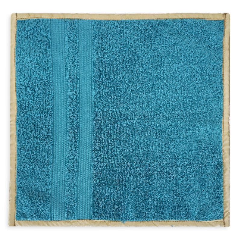 Buy Stacey Towel (Blue) - Set Of Four Towel Sets from Vaaree