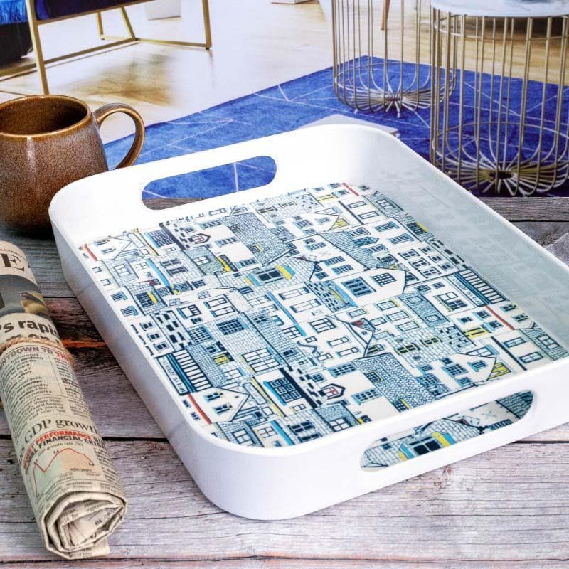 Serving Tray - Blue City Serving Tray