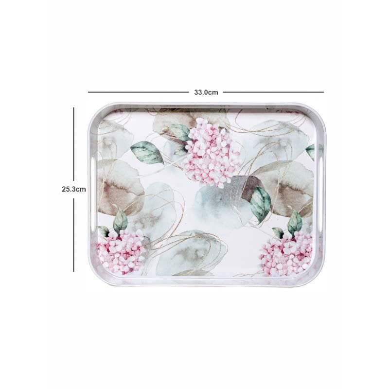 Serving Tray - Clustered Blooms Tray
