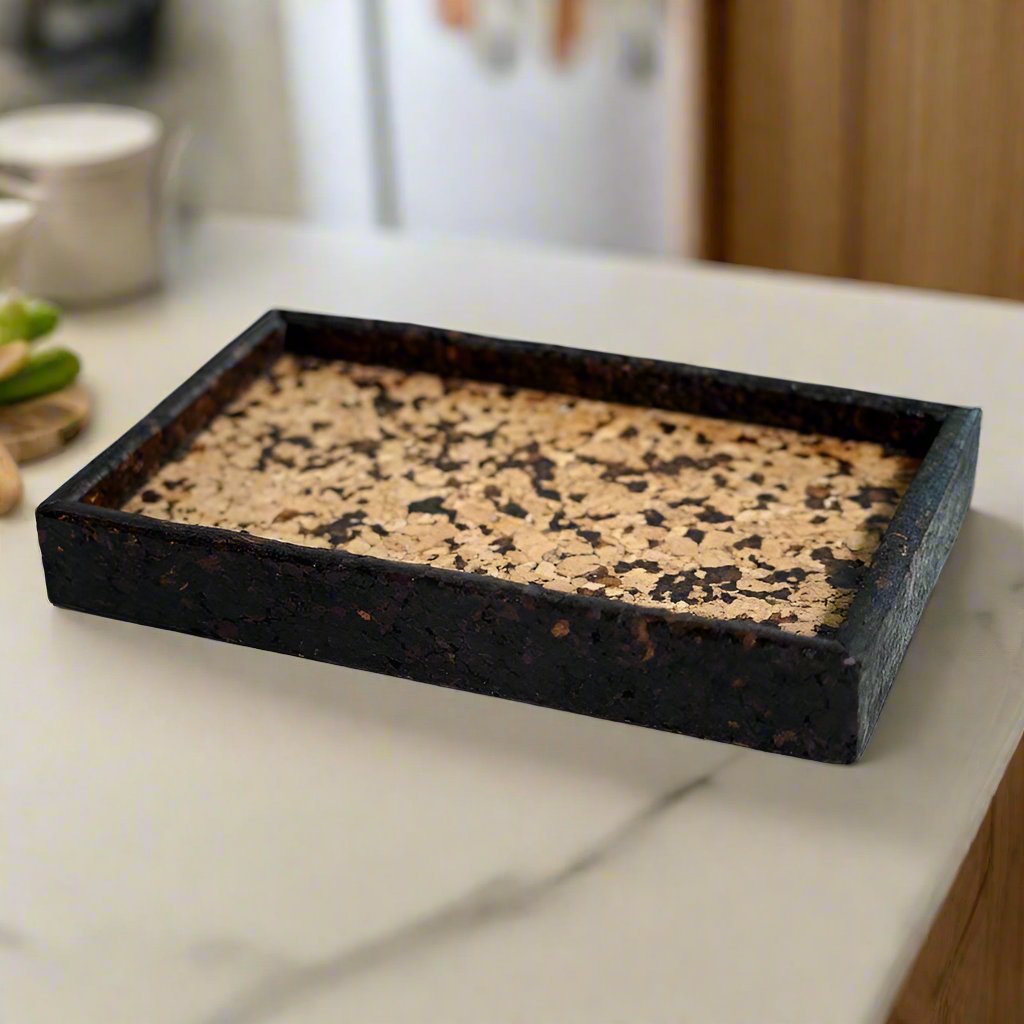 Buy Cork Cozy Tray Serving Tray from Vaaree